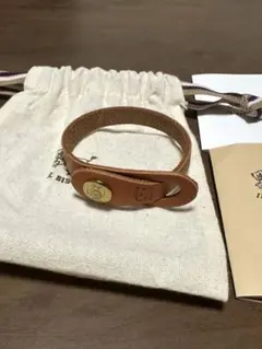 ★値下げ　【美品】　IL BISONTE(イルビゾンテ) レザーブレスレット