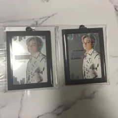 与那嶺瑠唯 フォトミラーキーホルダー 2個セット