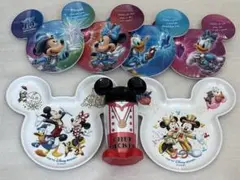 ディズニー スーベニアプレート 15周年プレートセット シェフミッキータンブラー