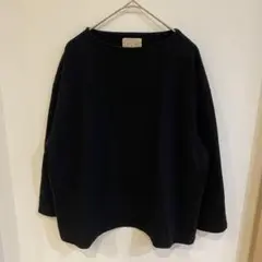 中川政七商店 バスクシャツ エルボーパッチ カットソー 日本の布ぬの
