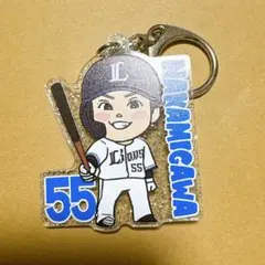 埼玉西武ライオンズ　シークレットラメキーホルダー　仲三河優太
