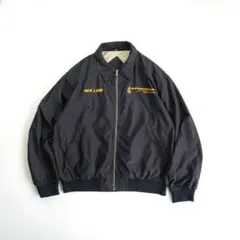 90s Zip-Up Jacket Dark Navy XL