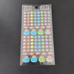 ドラゴンクエスト文具屋　デコレーションシール　ぷっくりスライム