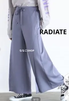 新品タグ付15500円radiate the lifedressストレートパンツ