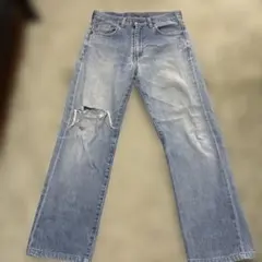 ⁠ 90s 일본제 BigE 적귀 리바이스 502XX 그런지 카트 코번