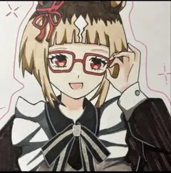 ウマ娘 カレンチャン 手描きイラスト - メルカリ