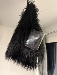 MM6フェイクファーバッグ 16aw