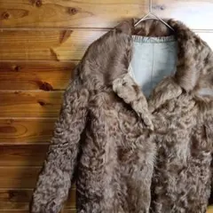 ACE FUR コート　ファー　シルク　リバーシブル　2way ACE FUR コート ファー シルク リバーシブル 2way - メルカリ
