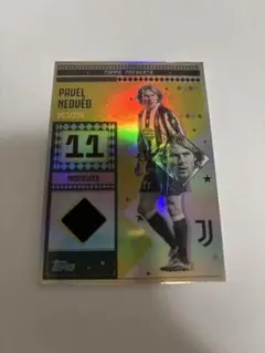 250シリ ネドベド レリック topps juventus team set