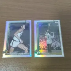 Kareem Abdul-Jabbar & Bill Russell ホロ