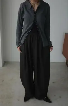 しまむら mako バルーンシルエットパンツ　LL