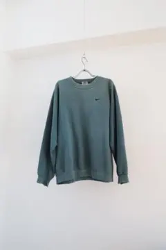 90s usa製Nike スウェット　ブルー系
