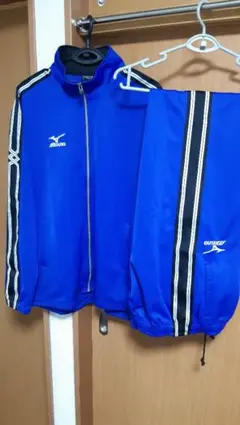 【nakanishi様依頼分】ミズノMCラインジャージ 2XL上下セット ブルー