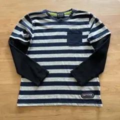 OUTDOOR PRODUCTS 長袖カットソー ネイビー/グレー