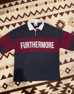FURTHERMORE ポロシャツ ネイビー/バーガンディ