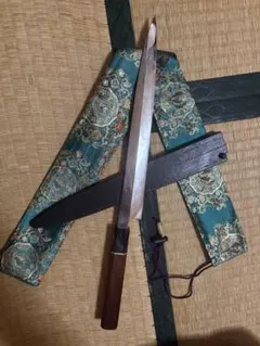 脇差残欠 合法サイズ 武具 時代 残欠 拵え 研ぎ練習 ナイフ用 現状