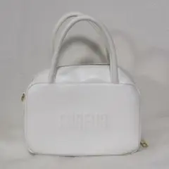 ⭐️値下げ⭐️FURFUR⭐️マイクロスクエアボストンバック⭐️ホワイト