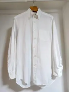 Maker's Shirt 鎌倉　ボタンダウンシャツ ホワイト 40-84