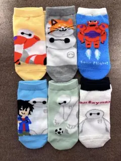 新品　ベイマックス　キャラクター　15〜20cm 靴下　お得　ソックス