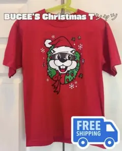 大人気！新品未使用Buc-ee's クリスマス T YS(サイズ130相当)