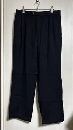 新品タグ付きPolo Ralph Lauren ネイビーストライプスラックス 2025年最新】ラルフローレン ストライプ パンツの人気アイテム