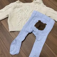 baby GAP ニット➕タイツ