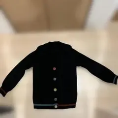 ブラックニットカーディガン