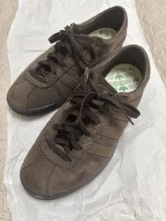 ADIDAS TOBACCO GRUEN GX6941ブラウン スエード23.5 - メルカリ