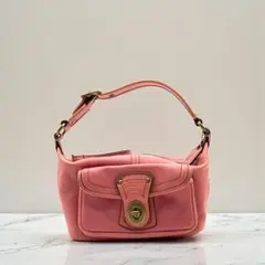 希少 コーチ レガシー Bridget ワンショルダーバッグ ターンロック 