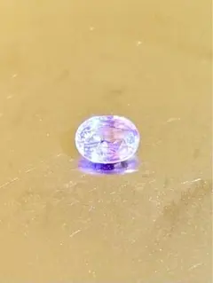 未処理スリランカ産ライトバイオレットサファイア0.64ct5.7×4.5mm