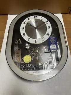 スモールワールド からくり時計 掛け時計 クォーツ時計