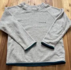 mont-bell フリース 120サイズ グレー