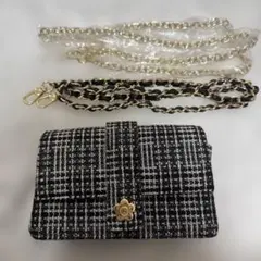 リリーブラウン マリークヮント コラボ チェーンミニバッグ