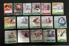 赤緑ルフィデッキパーツ
