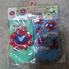 新品　ミャクミャクサンリオコラボ　シナモロール靴下2足セット13〜18cm