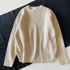 美品✨ Mila Owen ミラオーウェン　リブニット クールネック　セーター