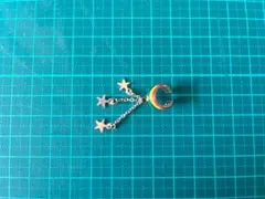 まとめてアクセサリー④　イヤーカフ フック④　星チャーム　金属　ラスタカラー