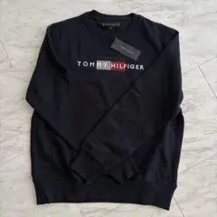 トミーヒルフィガー　 トレーナー　トリコロール Ｍ　紺