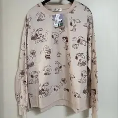 スヌーピー プリント スウェットセット