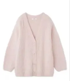 SNIDEL ビジューリボンロングカーディガン