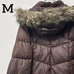 早い者勝ち✨UNIQLO 【M】プレミアムダウン ロングコート ブラウン