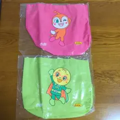 それいけアンパンマン　ポータブルバッグ　2個セット