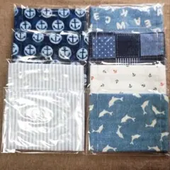 子供用マスク　年中〜低学年　ハンドメイド　８枚セット