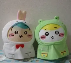 ちいかわ雨の日BIGぬいぐるみ2点セット (ちいかわとうさぎ)