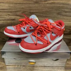 中古 Off-White × Nike Dunk Low