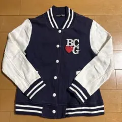 BLUE CROSS spicy label スタジャン ネイビー