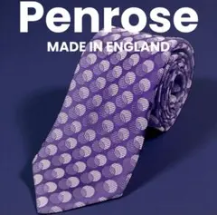 Penrose シルク ネクタイ ドット 146グラデ ピンク 光沢 ペンローズ Penrose シルク ネクタイ ドット 146グラデ ピンク 光沢 ペンローズ