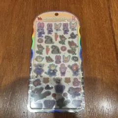 ズートピア　コットンパフィーシール　ディズニー