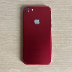 iPhone7 RED　128GB simロックあり