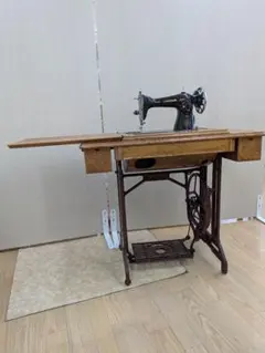 JANOME ジャノメ 足踏みミシン台 ミシン無し レトロ ヴィンテージ アンティーク　/TJ-0409 1F JANOME ジャノメ 足踏みミシン台 ミシン無し レトロ ヴィンテージ